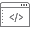 Icône code